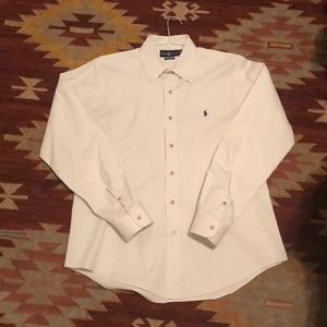 Ralph Lauren Cream Button Down Shirt